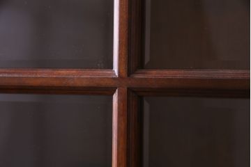 中古　松本民芸家具　E型特注書棚　クラシカルな雰囲気が品のあるブックケース(本箱)(定価約63万円)