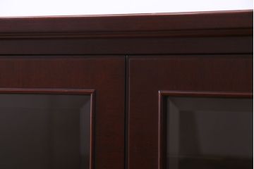 中古　神戸洋家具　メープル不二屋　高級感あふれるデザインのサイドボード(収納棚)(定価約48万円)