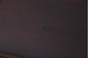 アンティーク家具　和製アンティーク　紫檀　花鳥図　縁取りが存在感を引き立てる時代物の飾り棚(飾棚、茶棚)