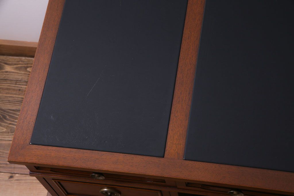 中古美品　DREXEL HERITAGE JAPAN(ドレクセルヘリテイジ・ジャパン)　Triune(トライユン)　デスク(机、在宅ワーク、在宅用)(定価約75万円)