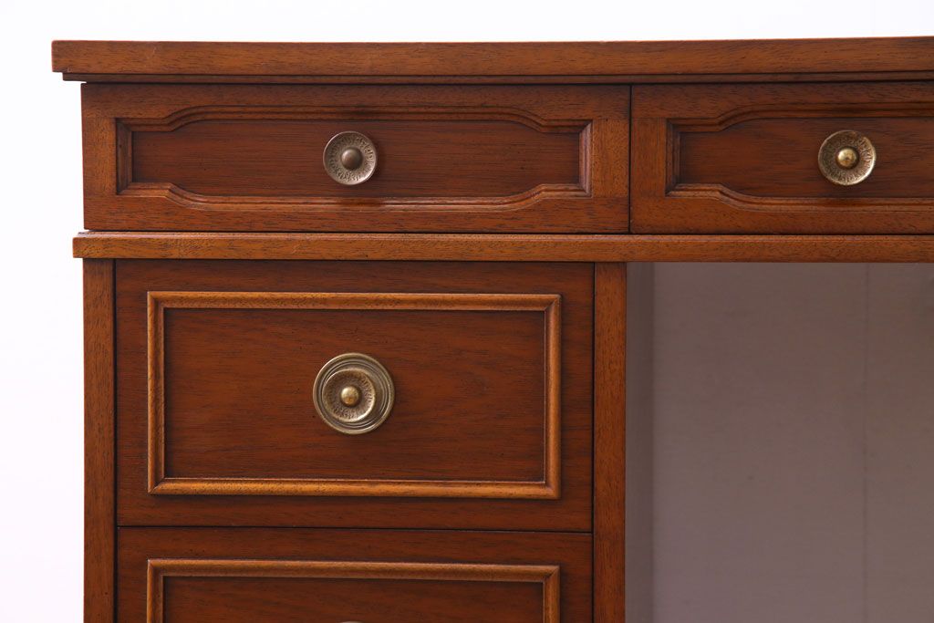 中古美品　DREXEL HERITAGE JAPAN(ドレクセルヘリテイジ・ジャパン)　Triune(トライユン)　デスク(机、在宅ワーク、在宅用)(定価約75万円)