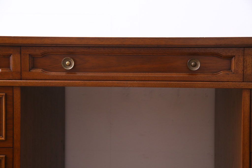 中古美品　DREXEL HERITAGE JAPAN(ドレクセルヘリテイジ・ジャパン)　Triune(トライユン)　デスク(机、在宅ワーク、在宅用)(定価約75万円)