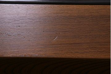 アンティーク雑貨　和製アンティーク　銅燗壺付き　ケヤキ・黒柿　別格品!細部の意匠までこだわり抜かれた長火鉢(木製火鉢)
