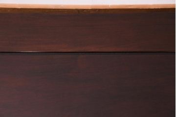 アンティーク家具　重厚な雰囲気が魅力の古い唐木座卓(センターテーブル、ローテーブル)(1)