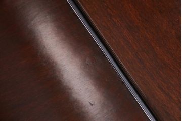 アンティーク家具　重厚な雰囲気が魅力の古い唐木座卓(センターテーブル、ローテーブル)(1)