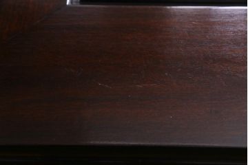 アンティーク家具　重厚な雰囲気が魅力の古い唐木座卓(センターテーブル、ローテーブル)(1)