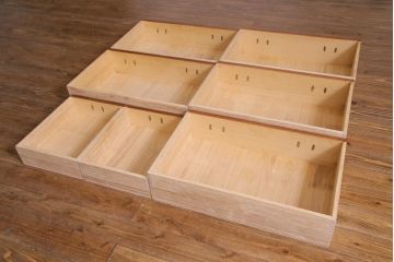 江戸指物家具　池之端京屋　桑・桐材　品の良いつくりの和タンス(整理箪笥)(定価約54万円)