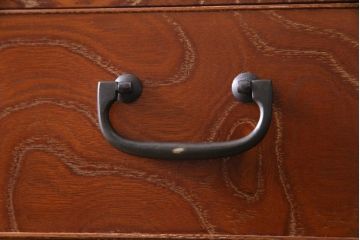 江戸指物家具　池之端京屋　桑・桐材　品の良いつくりの和タンス(整理箪笥)(定価約54万円)