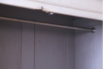 アンティーク家具　フランスアンティーク　パイン材　自慢のインテリアにおすすめ!大型のグリアージュキャビネット(ワードローブ)