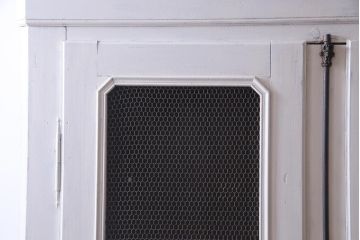 アンティーク家具　フランスアンティーク　パイン材　自慢のインテリアにおすすめ!大型のグリアージュキャビネット(ワードローブ)