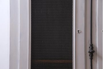 アンティーク家具　フランスアンティーク　パイン材　自慢のインテリアにおすすめ!大型のグリアージュキャビネット(ワードローブ)