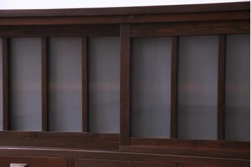 ラフジュ工房オリジナル　引き出し付きのデザインが素敵な古建具リメイクのテレビボード(ローボード)
