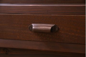 ラフジュ工房オリジナル　引き出し付きのデザインが素敵な古建具リメイクのテレビボード(ローボード)