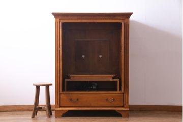 中古　ETHAN ALLEN(イーセンアーレン)　Contry Crossings　テレビキャビネット(AVボード、収納棚)