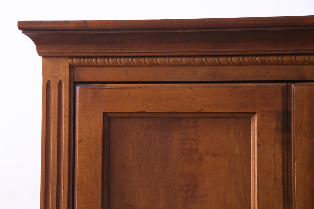 中古　ETHAN ALLEN(イーセンアーレン)　Contry Crossings　テレビキャビネット(AVボード、収納棚)