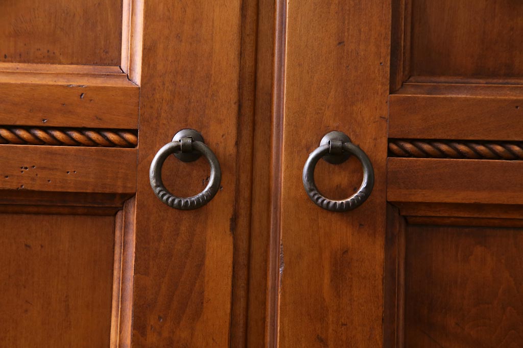 中古　ETHAN ALLEN(イーセンアーレン)　Contry Crossings　テレビキャビネット(AVボード、収納棚)