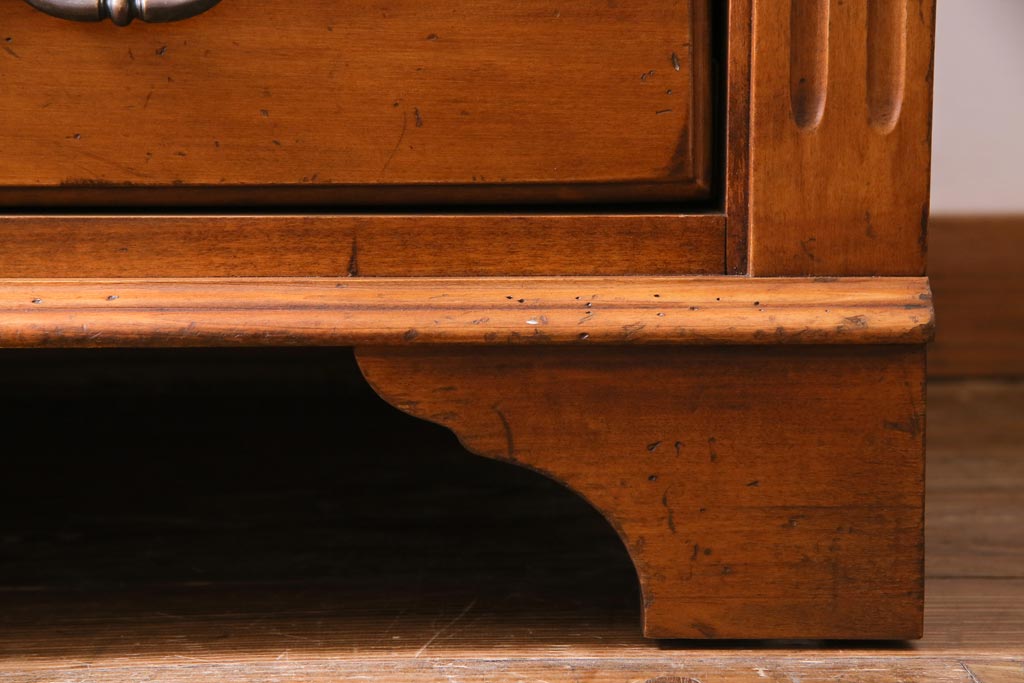 中古　ETHAN ALLEN(イーセンアーレン)　Contry Crossings　テレビキャビネット(AVボード、収納棚)