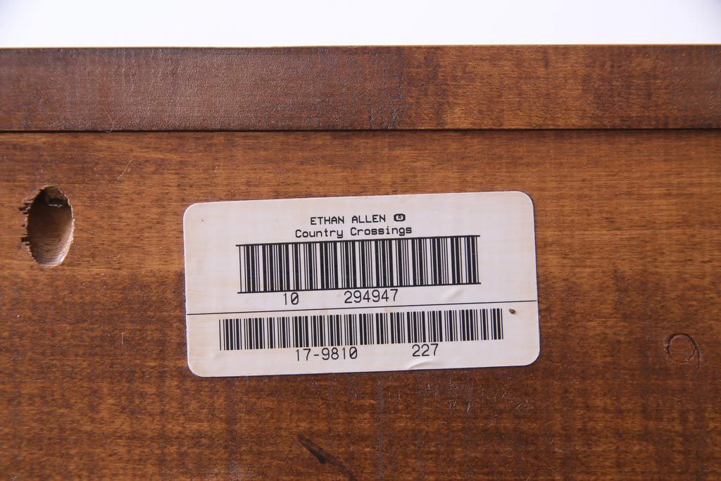 中古　ETHAN ALLEN(イーセンアーレン)　Contry Crossings　テレビキャビネット(AVボード、収納棚)