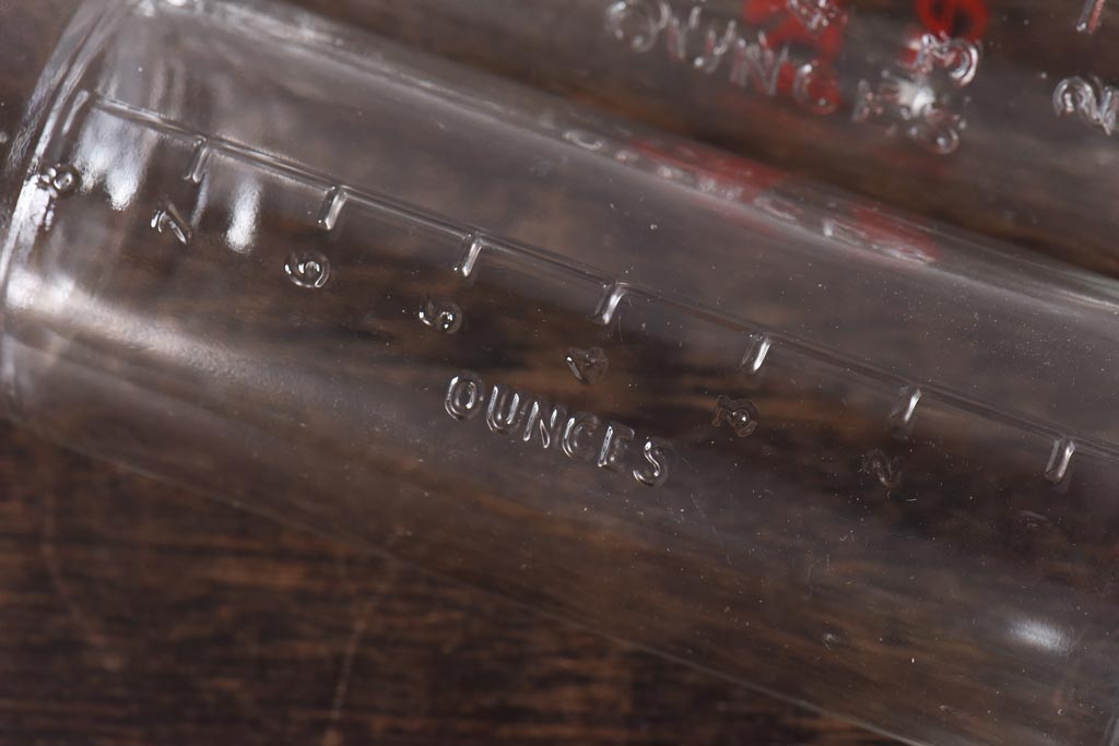 アンティーク雑貨 イギリスアンティーク Ovaltine(オバルチン) Horlicks(ホーリックス) レトロな雰囲気が可愛らしいミキサーボトル3個セット(ガラスボトル、瓶、一輪挿し)