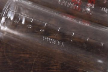 アンティーク雑貨 イギリスアンティーク Ovaltine(オバルチン) Horlicks(ホーリックス) レトロな雰囲気が可愛らしいミキサーボトル3個セット(ガラスボトル、瓶、一輪挿し)