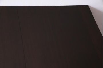 アンティーク家具　フランスアンティーク　マホガニー無垢材　直線的な装飾のエクステンションテーブル(ダイニングテーブル)