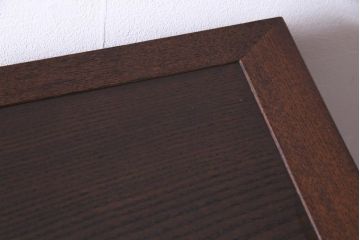 中古　指物家具　吉蔵　端正でおおらかな雰囲気漂う李朝スタイルの収納棚(小箪笥、引き出し、戸棚)(定価約47万円)
