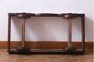 中古　伝統民芸　岩谷堂箪笥　桐紋　みちのく　車タンス(小タンス3号、車箪笥、桐箪笥、桐たんす)(定価約37万5千円)