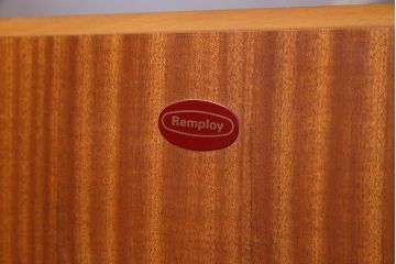 ヴィンテージ家具　北欧ビンテージ　Remploy　ノートパソコンでの作業に便利なライティングビューロー(デスク、在宅ワーク、在宅用簿記机)