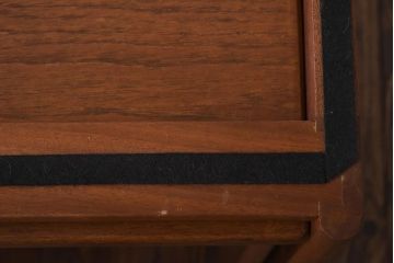ヴィンテージ家具　北欧ビンテージ　McIntosh(マッキントッシュ)　拡張天板付き!多機能なチーク材製ネストテーブル(エクステンションテーブル)(1)