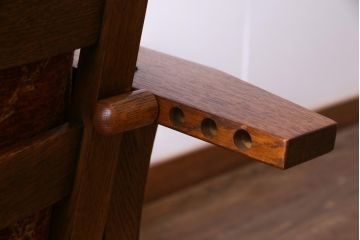 中古　Stickley(スティックレー、スティックレイ)　モリス　リクライナー　アームチェア(1Pソファ、リクライニングチェア)(定価約70万円)