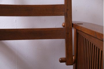 中古　Stickley(スティックレー、スティックレイ)　モリス　リクライナー　アームチェア(1Pソファ、リクライニングチェア)(定価約70万円)