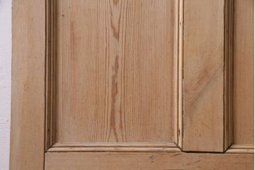 フランスアンティーク　素朴な風合いが味わいのある木製ドア(ディスプレイ、扉)