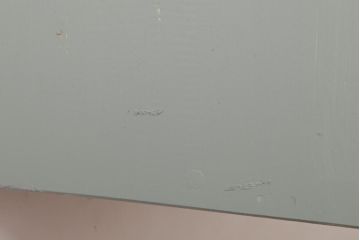 ラフジュ工房オリジナル　建具リメイク　モスグリーンが可愛らしい壁掛け戸棚(ウォールラック)