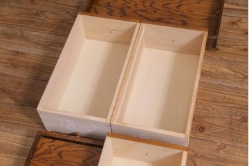 中古　三越家具　Brugge(ブルージュ)　ぬくもりあふれる天然木材が心やすらぐパソコンデスク(片袖机)(定価約17万円)