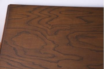 中古　三越家具　Brugge(ブルージュ)　ぬくもりあふれる天然木材が心やすらぐパソコンデスク(片袖机)(定価約17万円)