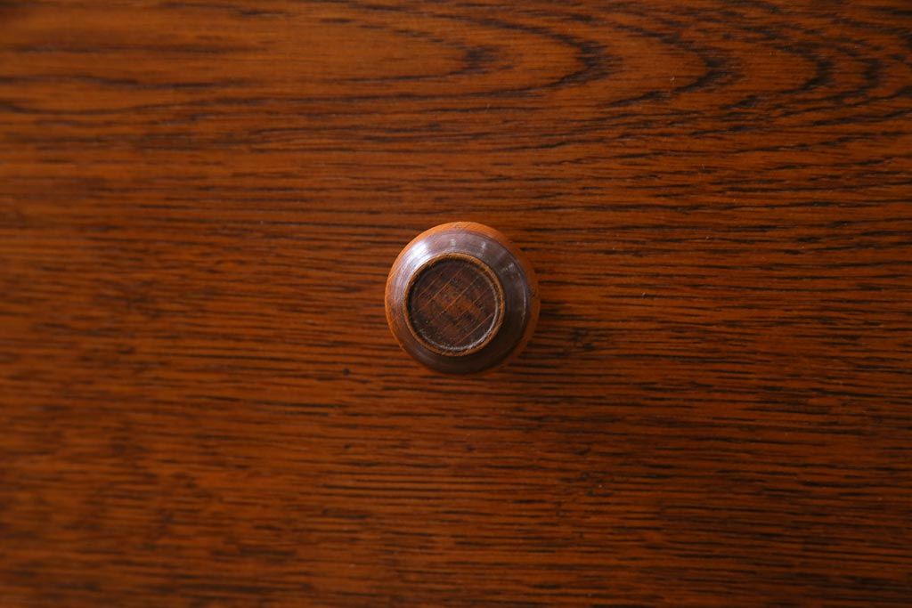 中古　三越家具　Brugge(ブルージュ)　ぬくもりあふれる天然木材が心やすらぐパソコンデスク(片袖机)(定価約17万円)