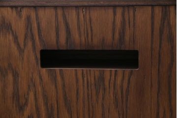 中古　三越家具　Brugge(ブルージュ)　ぬくもりあふれる天然木材が心やすらぐパソコンデスク(片袖机)(定価約17万円)