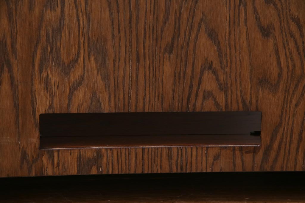 中古　三越家具　Brugge(ブルージュ)　ぬくもりあふれる天然木材が心やすらぐパソコンデスク(片袖机)(定価約17万円)