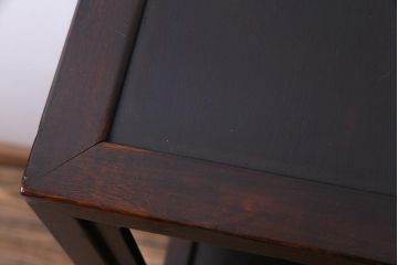 ビンテージ　松本民芸家具　#132型　格式高い雰囲気の朝鮮棚(飾り棚)(定価約42万円)