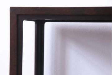 ビンテージ　松本民芸家具　#132型　格式高い雰囲気の朝鮮棚(飾り棚)(定価約42万円)