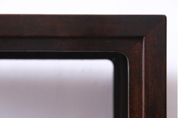 ビンテージ　松本民芸家具　#132型　格式高い雰囲気の朝鮮棚(飾り棚)(定価約42万円)