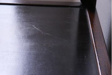 ビンテージ　松本民芸家具　#132型　格式高い雰囲気の朝鮮棚(飾り棚)(定価約42万円)