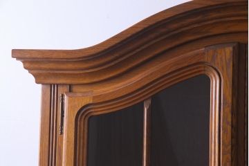 中古　輸入家具　MINTJENS社　クラシックなベルギー製の重ねキャビネット(飾り棚)(定価約48万円)