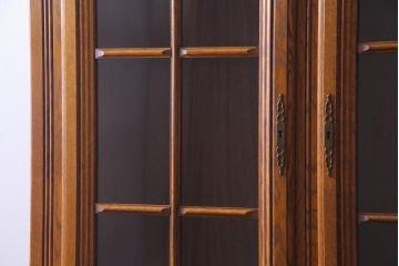 中古　輸入家具　MINTJENS社　クラシックなベルギー製の重ねキャビネット(飾り棚)(定価約48万円)