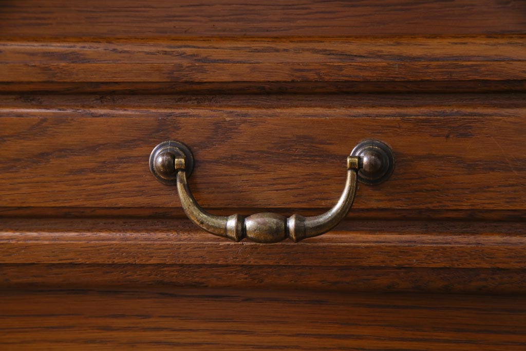 中古　輸入家具　MINTJENS社　クラシックなベルギー製の重ねキャビネット(飾り棚)(定価約48万円)