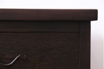 ラフジュ工房オリジナル　かくし付き!　箪笥の引き出しをリメイクした味のあるローボード(収納棚)