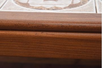 北欧ビンテージ　G-PLAN(ジープラン)　チーク材　レトロ家具と相性の良いタイルトップのセンターテーブル(コーヒーテーブル)