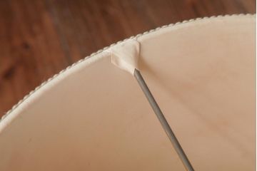 北欧ビンテージ　デンマーク　Desiree(デジレ)窯　シックな色合いのセラミック製テーブルランプ(卓上照明、スタンドライト)