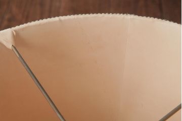 北欧ビンテージ　デンマーク　Desiree(デジレ)窯　シックな色合いのセラミック製テーブルランプ(卓上照明、スタンドライト)