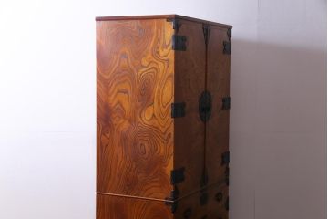 中古　伝統工芸　岩谷堂箪笥　和の趣きあふれるワードローブ(洋服箪笥)(1)